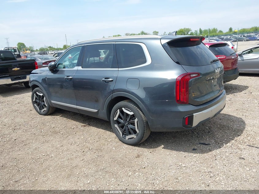 2024 Kia Telluride VIN 5XYP6DGC1RG446086 IAAI salvage auction — FRONT END, Salvage (Illinois), sold $6,550 on 2026-07-22 (photo 3)