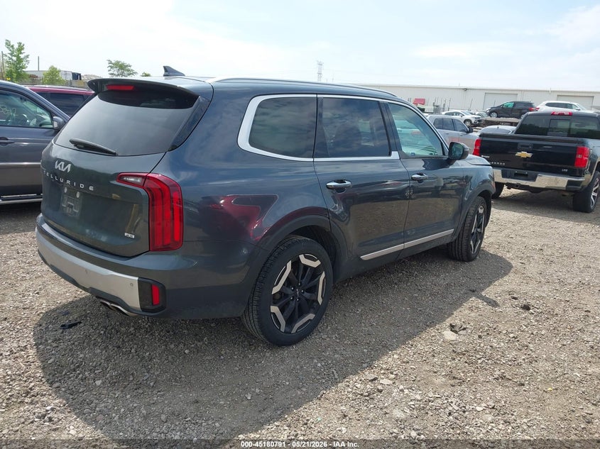 2024 Kia Telluride VIN 5XYP6DGC1RG446086 IAAI salvage auction — FRONT END, Salvage (Illinois), sold $6,550 on 2026-07-22 (photo 4)