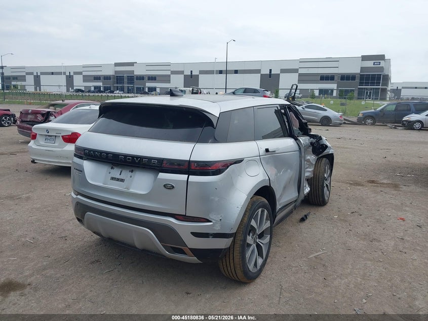 2020 Land rover Range rover evoque VIN SALZM2GX9LH059296 IAAI salvage auction — RIGHT SIDE, Salvage (Texas), sold $6,800 on 2026-07-21 (photo 4)