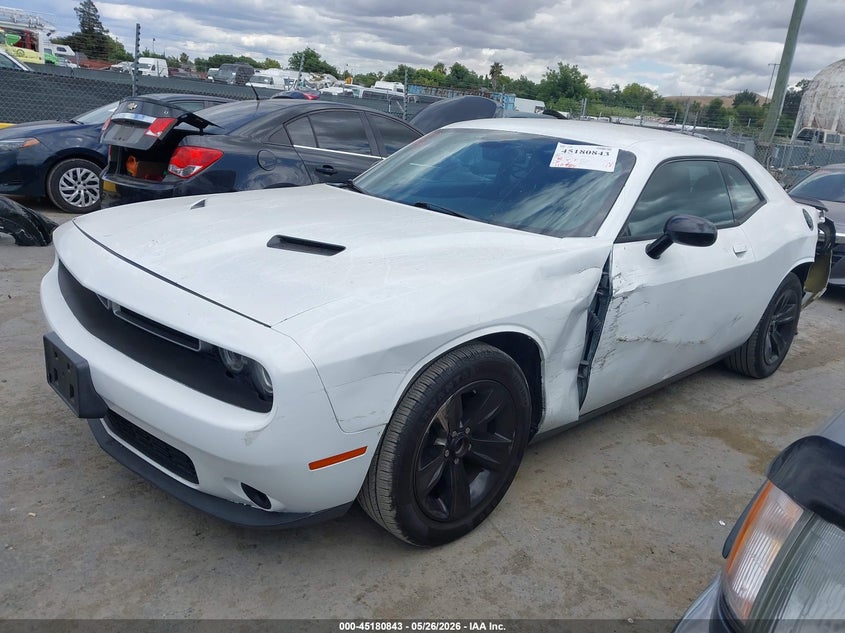 2016 Dodge Challenger VIN 2C3CDZAG0GH326246 IAAI salvage auction — REAR END, Salvage Title, sold $2,800 on 2026-07-09 (photo 2)