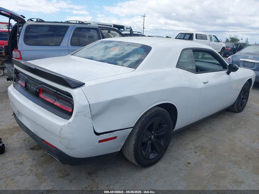 2016 Dodge Challenger VIN 2C3CDZAG0GH326246 IAAI salvage auction — REAR END, Salvage Title, sold $2,800 on 2026-07-09 (photo 4)