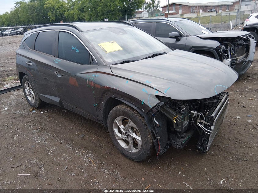 2022 Hyundai Tucson VIN KM8JB3AE0NU033103 IAAI salvage auction — FRONT END, Salvage (Tennessee), sold $6,050 on 2026-07-09 (photo 1)