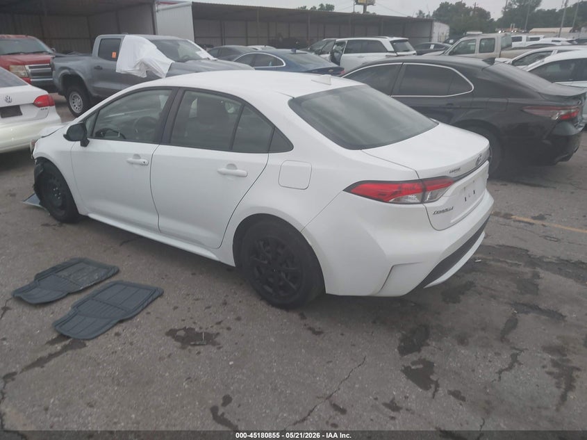 2021 Toyota Corolla VIN JTDEPMAE8MJ165474 IAAI salvage auction — FRONT END, Original (Texas), sold $5,300 on 2026-08-02 (photo 3)