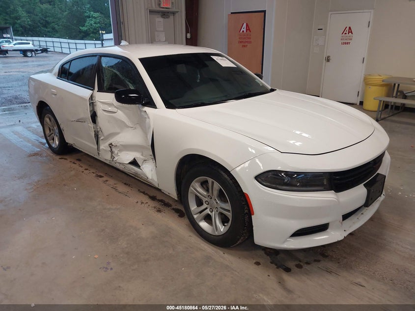 2023 Dodge Charger VIN 2C3CDXBG9PH579553 IAAI salvage auction — RIGHT SIDE, Salvage Title, sold $3,400 on 2026-07-29 (photo 1)