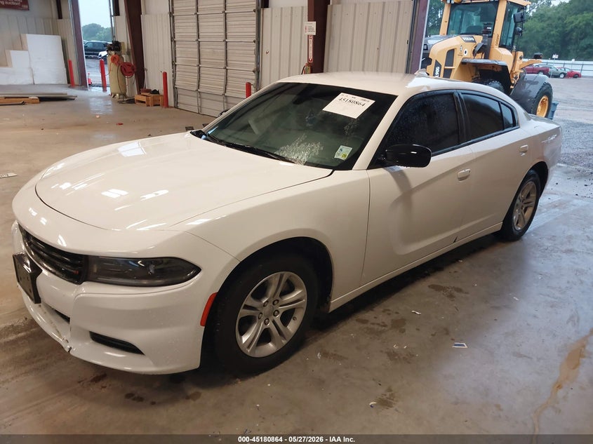 2023 Dodge Charger VIN 2C3CDXBG9PH579553 IAAI salvage auction — RIGHT SIDE, Salvage Title, sold $3,400 on 2026-07-29 (photo 2)