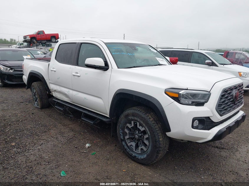 2021 Toyota Tacoma VIN 3TMCZ5ANXMM444337 IAAI salvage auction — SIDE, Salvage (Oklahoma), sold $17,000 on 2026-07-31 (photo 1)
