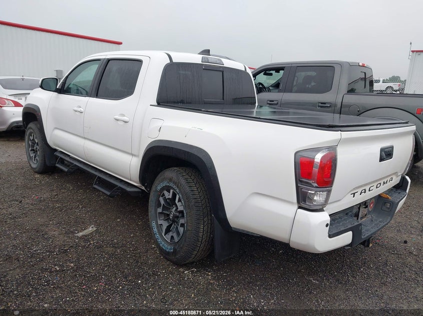 2021 Toyota Tacoma VIN 3TMCZ5ANXMM444337 IAAI salvage auction — SIDE, Salvage (Oklahoma), sold $17,000 on 2026-07-31 (photo 3)