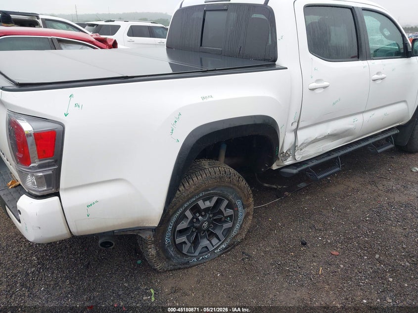 2021 Toyota Tacoma VIN 3TMCZ5ANXMM444337 IAAI salvage auction — SIDE, Salvage (Oklahoma), sold $17,000 on 2026-07-31 (photo 6)
