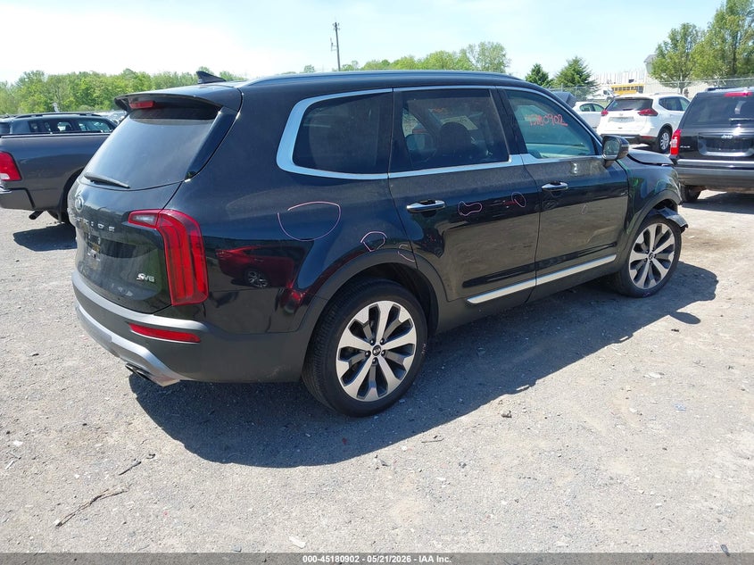 2020 Kia Telluride VIN 5XYP6DHCXLG086015 IAAI salvage auction — FRONT END, Mv-907A (New York), sold $3,900 on 2026-07-28 (photo 4)