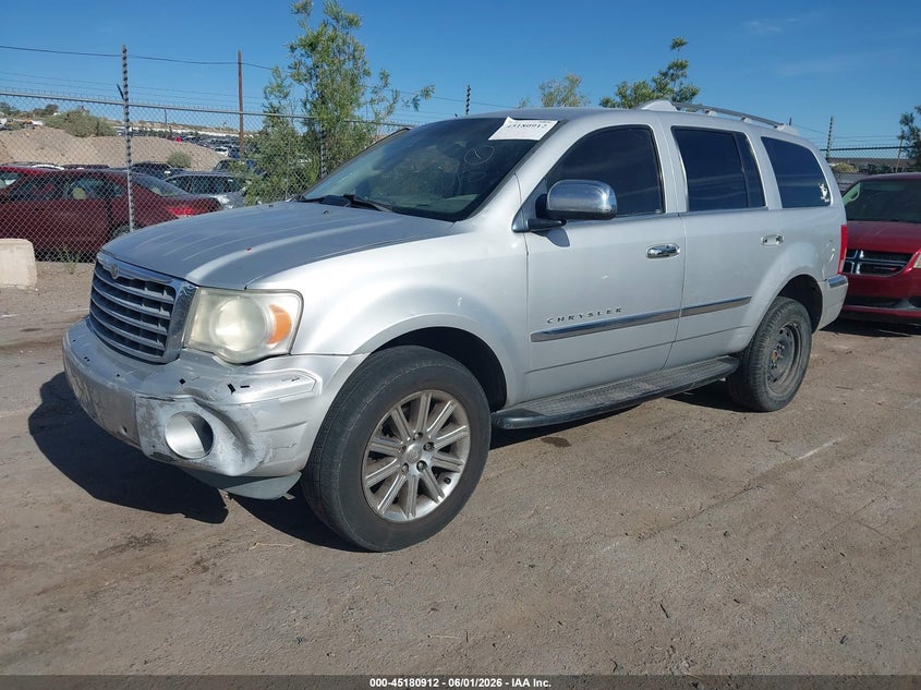 2007 Chrysler Aspen VIN 1A8HW58227F552393 IAAI salvage auction — MECHANICAL, Nrc Lienholder Repossession Paperwork (New Mexico), sold $275 on 2026-07-13 (photo 2)