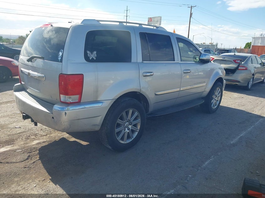 2007 Chrysler Aspen VIN 1A8HW58227F552393 IAAI salvage auction — MECHANICAL, Nrc Lienholder Repossession Paperwork (New Mexico), sold $275 on 2026-07-13 (photo 4)