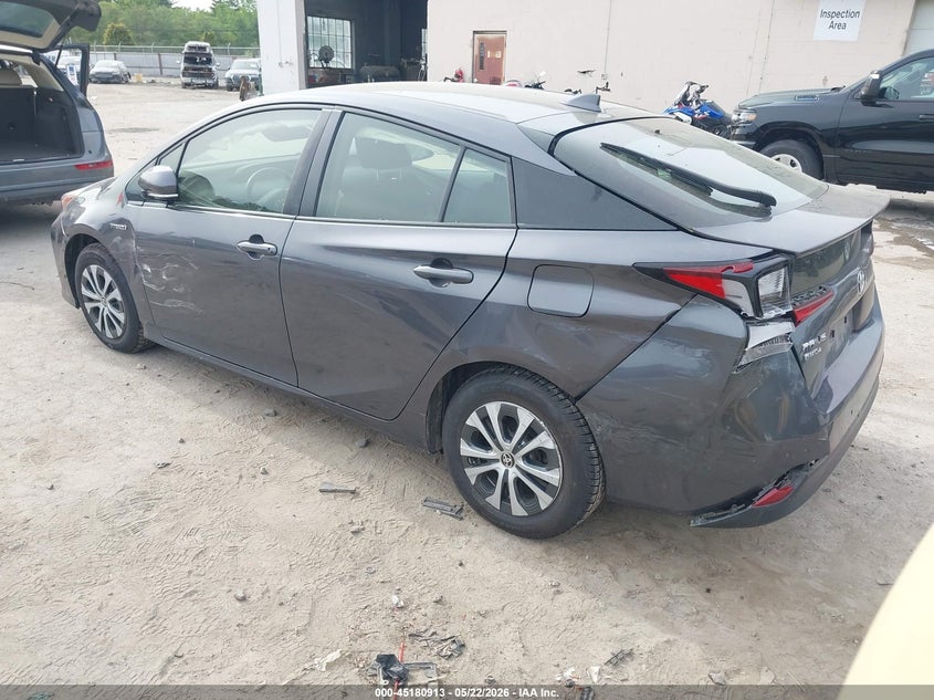2019 Toyota Prius VIN JTDL9RFU9K3009346 IAAI salvage auction — RIGHT SIDE, Salvage (New Hampshire), sold $4,150 on 2026-07-12 (photo 3)
