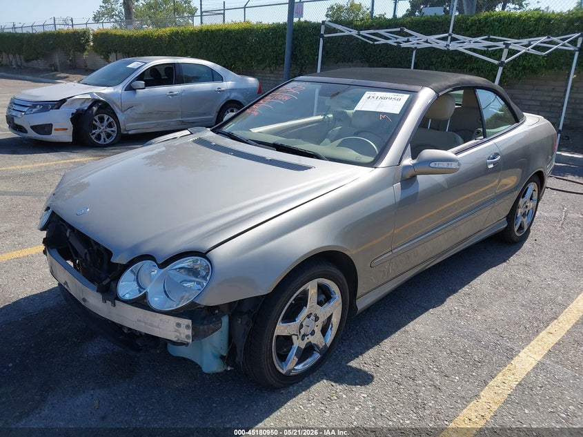 2006 Mercedes-benz Clk-klasse VIN WDBTK75J26F175355 IAAI salvage auction — FRONT END, Salvage (California), sold $1,400 on 2026-08-11 (photo 2)