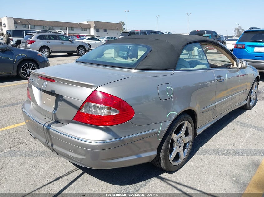 2006 Mercedes-benz Clk-klasse VIN WDBTK75J26F175355 IAAI salvage auction — FRONT END, Salvage (California), sold $1,400 on 2026-08-11 (photo 4)