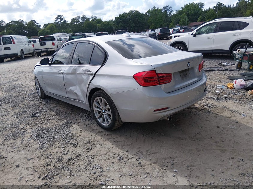 2018 BMW 3er VIN WBA8E5G54JNU47502 IAAI salvage auction — FRONT END, Salvage (South Carolina), sold $2,500 on 2026-07-14 (photo 3)