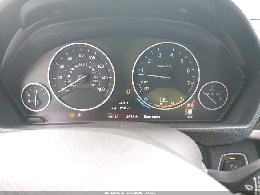2018 BMW 3er VIN WBA8E5G54JNU47502 IAAI salvage auction — FRONT END, Salvage (South Carolina), sold $2,500 on 2026-07-14 (photo 7)