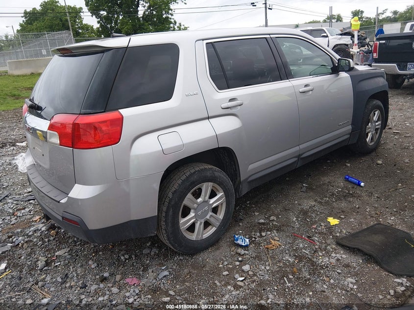 2014 Gmc Terrain VIN 2GKALMEK8E6368118 IAAI salvage auction — LEFT SIDE, Salvage Title, sold $25 on 2026-07-23 (photo 4)