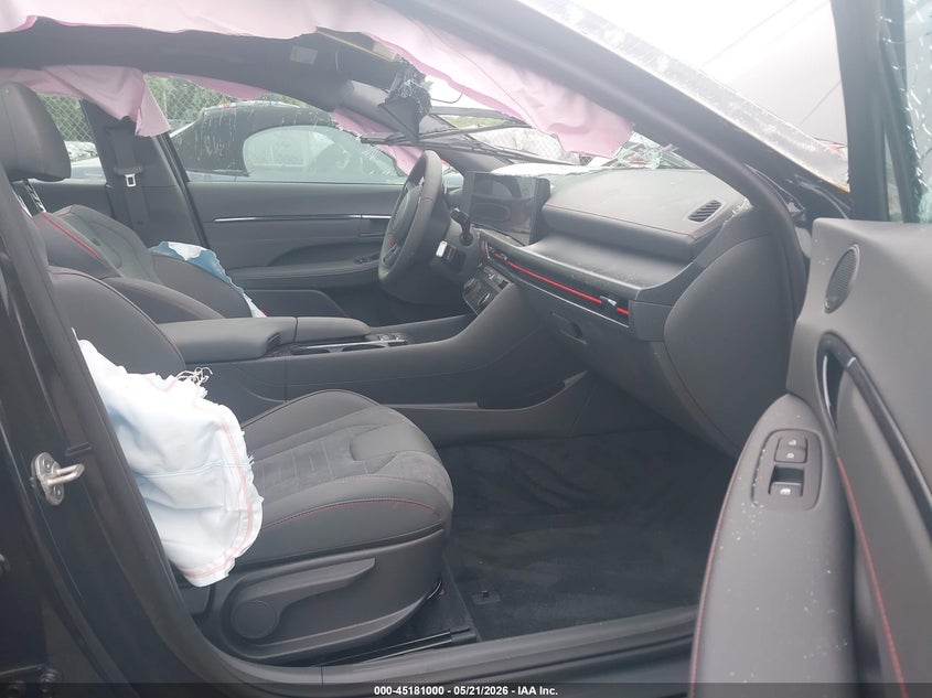 2026 Hyundai Sonata VIN KMHL54JC2TA536117 IAAI salvage auction — ROLLOVER, Salvage (Virginia), sold $3,500 on 2026-07-20 (photo 5)
