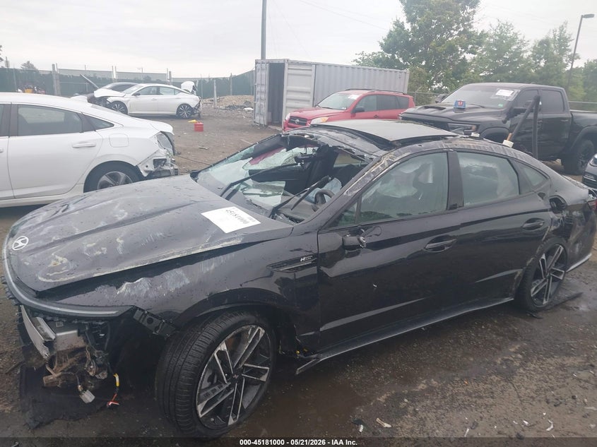2026 Hyundai Sonata VIN KMHL54JC2TA536117 IAAI salvage auction — ROLLOVER, Salvage (Virginia), sold $3,500 on 2026-07-20 (photo 6)
