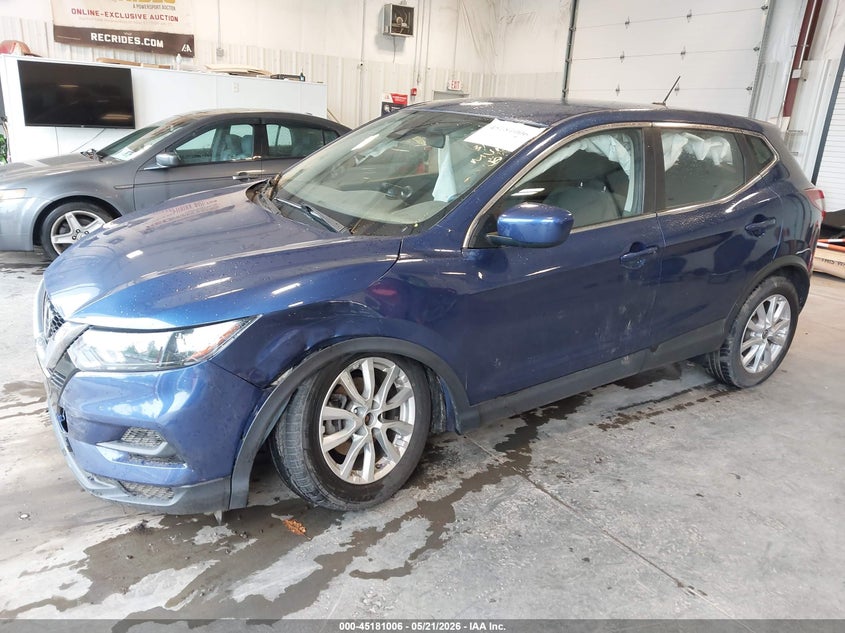 2021 Nissan VIN JN1BJ1AW3MW421568 IAAI salvage auction — LEFT SIDE, Original (West Virginia), sold $1,150 on 2026-07-15 (photo 6)