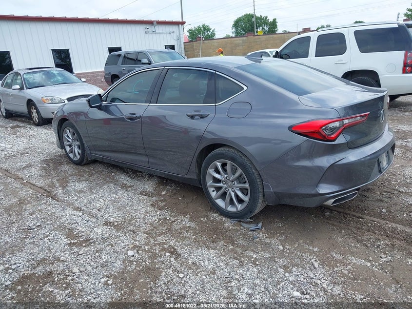 2023 Acura Tlx VIN 19UUB5F31PA007149 IAAI salvage auction — HAIL, Clear (Missouri), sold $8,900 on 2026-07-27 (photo 3)