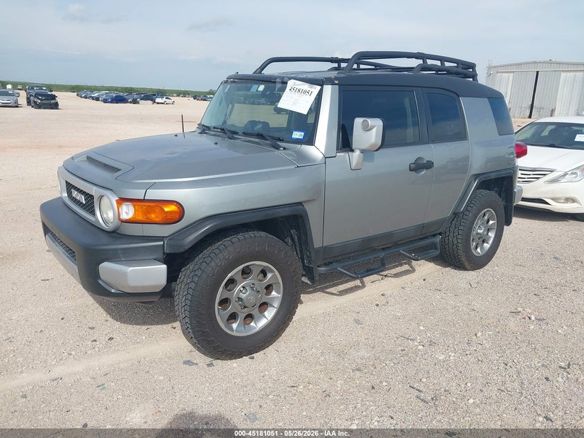 2012 Toyota Fj cruiser VIN JTEBU4BF6CK138667 IAAI salvage auction — HAIL, Original (Texas), sold $8,550 on 2026-07-16 (photo 2)