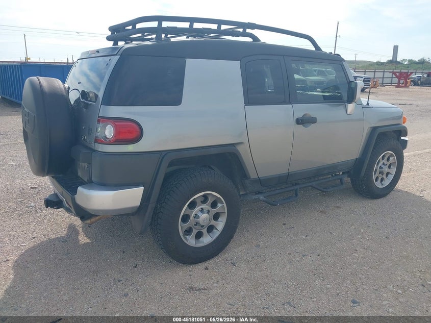 2012 Toyota Fj cruiser VIN JTEBU4BF6CK138667 IAAI salvage auction — HAIL, Original (Texas), sold $8,550 on 2026-07-16 (photo 4)