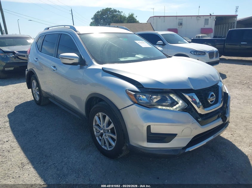 2017 Nissan Rogue VIN KNMAT2MT6HP538460 IAAI salvage auction — REAR END, Rebuildable (Florida), sold $1,800 on 2026-07-21 (photo 1)