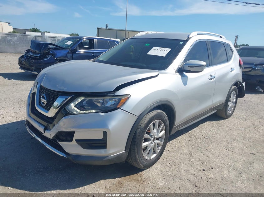 2017 Nissan Rogue VIN KNMAT2MT6HP538460 IAAI salvage auction — REAR END, Rebuildable (Florida), sold $1,800 on 2026-07-21 (photo 2)