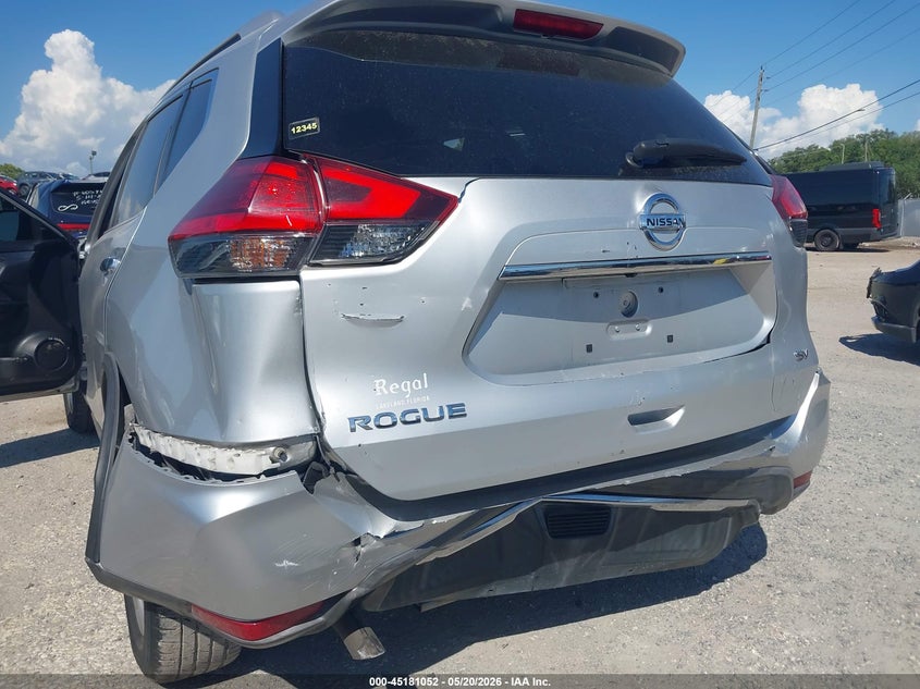 2017 Nissan Rogue VIN KNMAT2MT6HP538460 IAAI salvage auction — REAR END, Rebuildable (Florida), sold $1,800 on 2026-07-21 (photo 6)