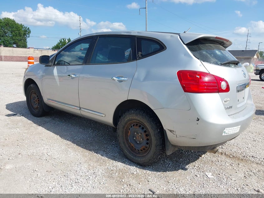 2013 Nissan Rogue VIN JN8AS5MV6DW151255 IAAI salvage auction — HAIL, Salvage Title, sold $175 on 2026-07-27 (photo 3)