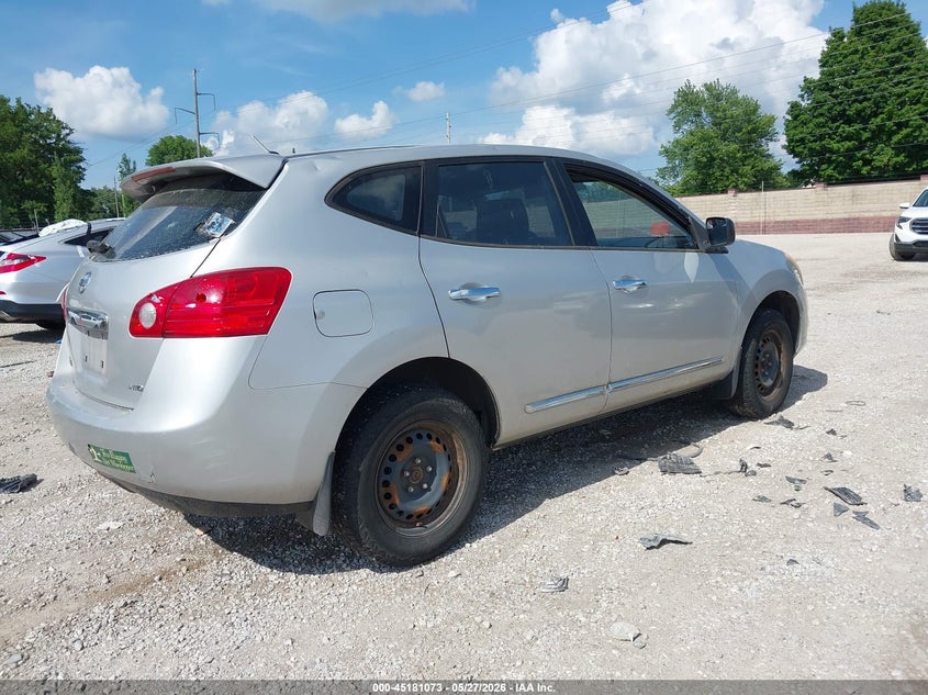 2013 Nissan Rogue VIN JN8AS5MV6DW151255 IAAI salvage auction — HAIL, Salvage Title, sold $175 on 2026-07-27 (photo 4)