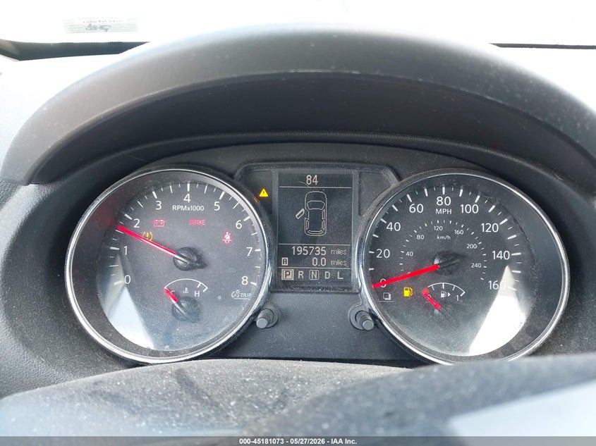 2013 Nissan Rogue VIN JN8AS5MV6DW151255 IAAI salvage auction — HAIL, Salvage Title, sold $175 on 2026-07-27 (photo 7)