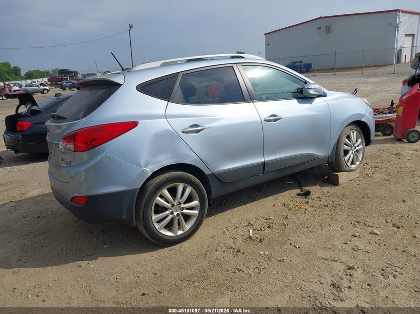 2013 Hyundai Tucson VIN KM8JU3AC9DU693860 IAAI salvage auction — SIDE, Salvage (Georgia), sold $1,400 on 2026-07-16 (photo 4)