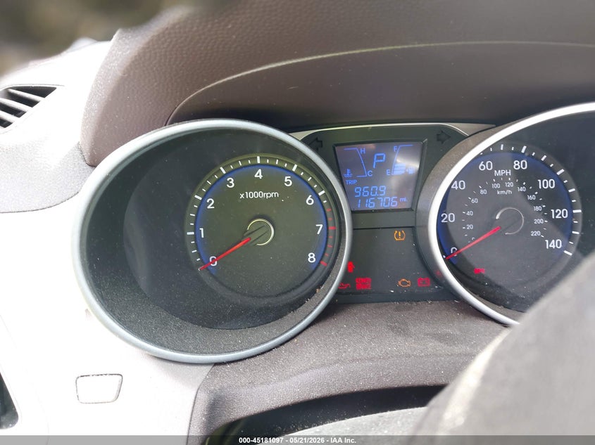 2013 Hyundai Tucson VIN KM8JU3AC9DU693860 IAAI salvage auction — SIDE, Salvage (Georgia), sold $1,400 on 2026-07-16 (photo 7)