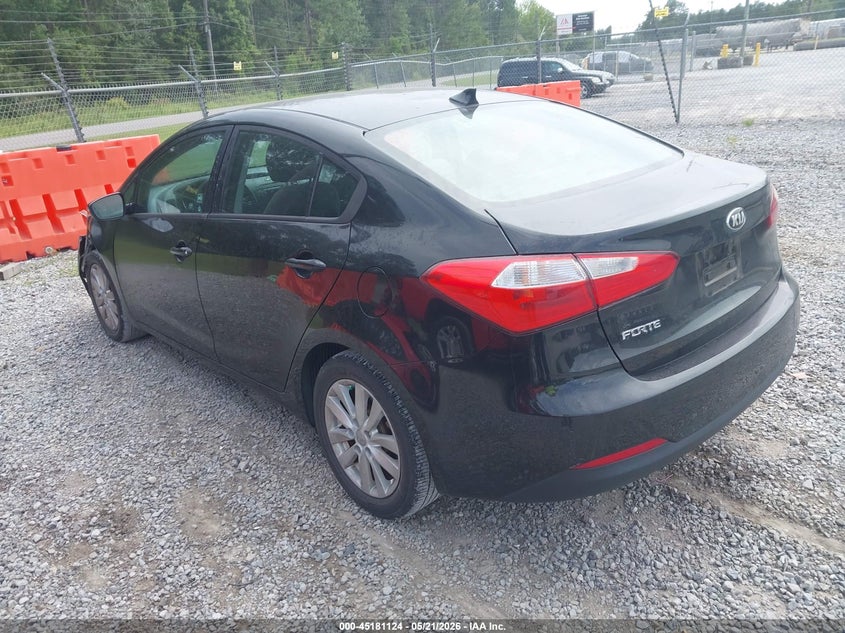 2015 Kia Forte VIN KNAFX4A66F5339273 IAAI salvage auction — LEFT FRONT, Salvage (Mississippi), sold $1,250 on 2026-07-31 (photo 3)