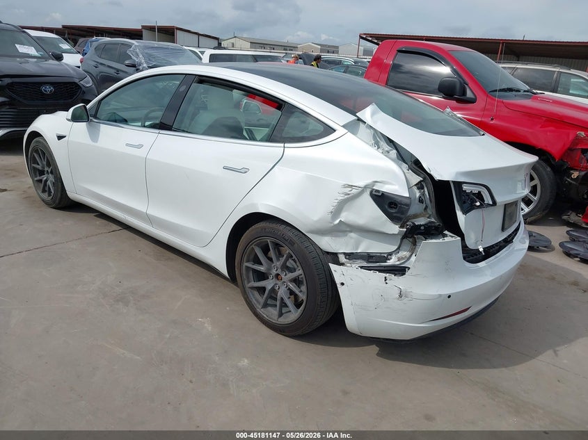 2019 Tesla Model 3 VIN 5YJ3E1EA1KF312516 IAAI salvage auction — REAR END, Original (Texas), sold $25 on 2026-07-23 (photo 3)