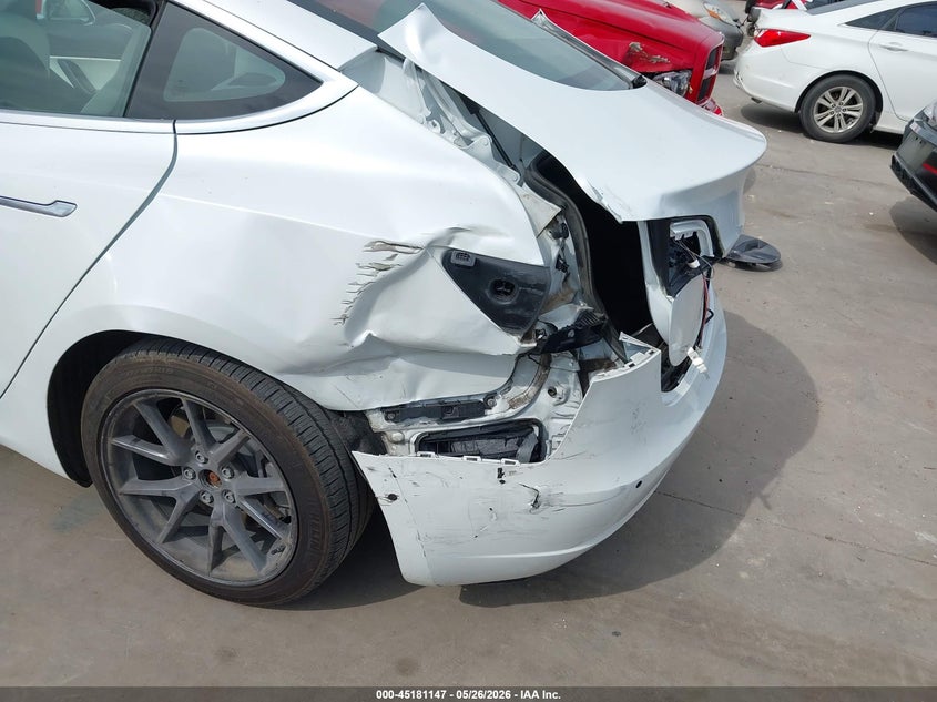 2019 Tesla Model 3 VIN 5YJ3E1EA1KF312516 IAAI salvage auction — REAR END, Original (Texas), sold $25 on 2026-07-23 (photo 6)