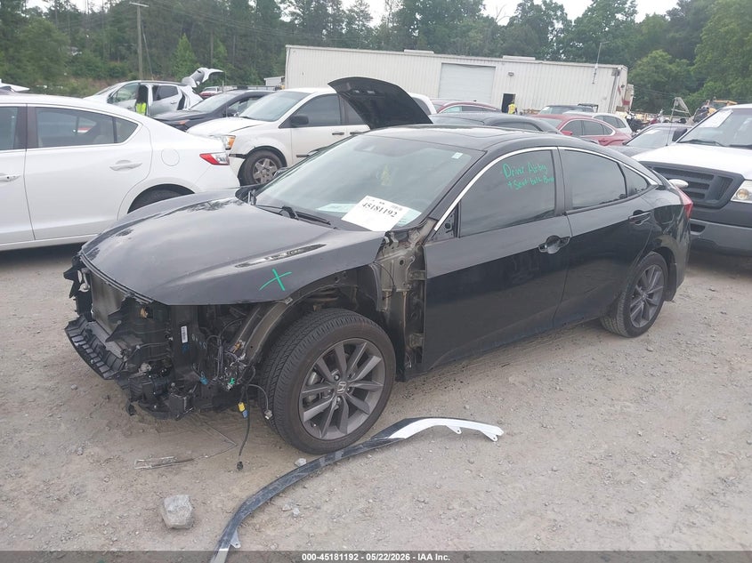 2021 Honda Civic VIN 19XFC1F38ME003038 IAAI salvage auction — FRONT END, Salvage (Georgia), sold $4,650 on 2026-07-11 (photo 2)