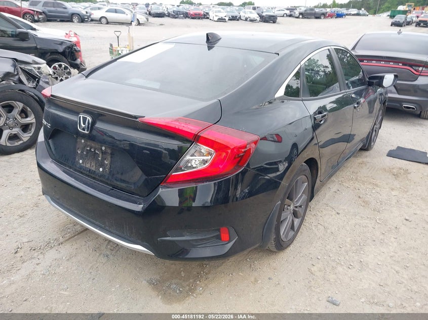 2021 Honda Civic VIN 19XFC1F38ME003038 IAAI salvage auction — FRONT END, Salvage (Georgia), sold $4,650 on 2026-07-11 (photo 4)