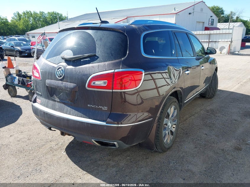 2017 Buick Enclave VIN 5GAKVCKD4HJ232331 IAAI salvage auction — RIGHT REAR, Salvage (Iowa), sold $325 on 2026-07-27 (photo 4)