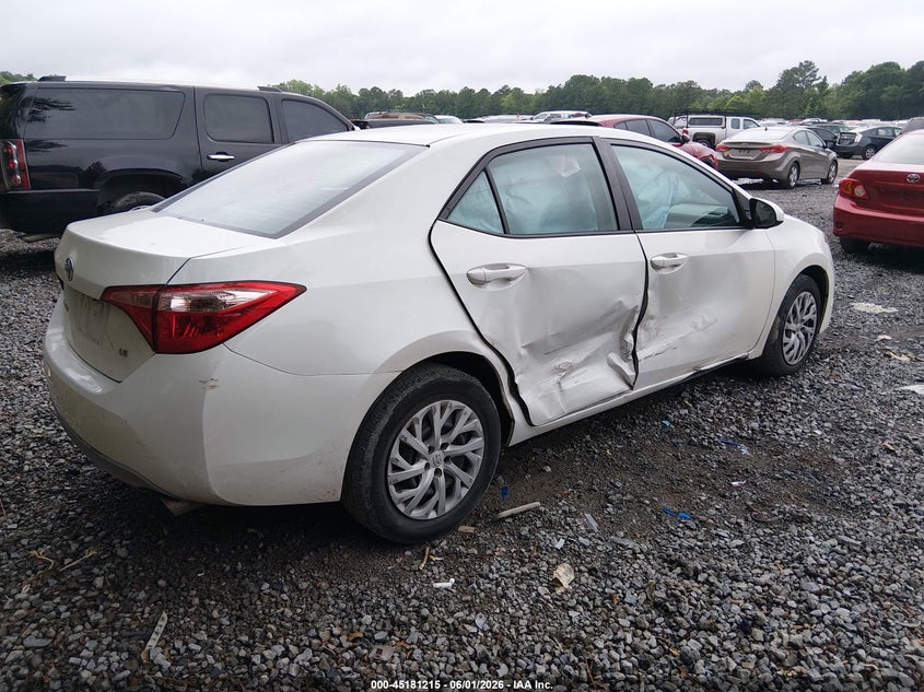 2019 Toyota Corolla VIN 5YFBURHE4KP885345 IAAI salvage auction — RIGHT SIDE, Salvage (South Carolina), sold $625 on 2026-07-28 (photo 4)