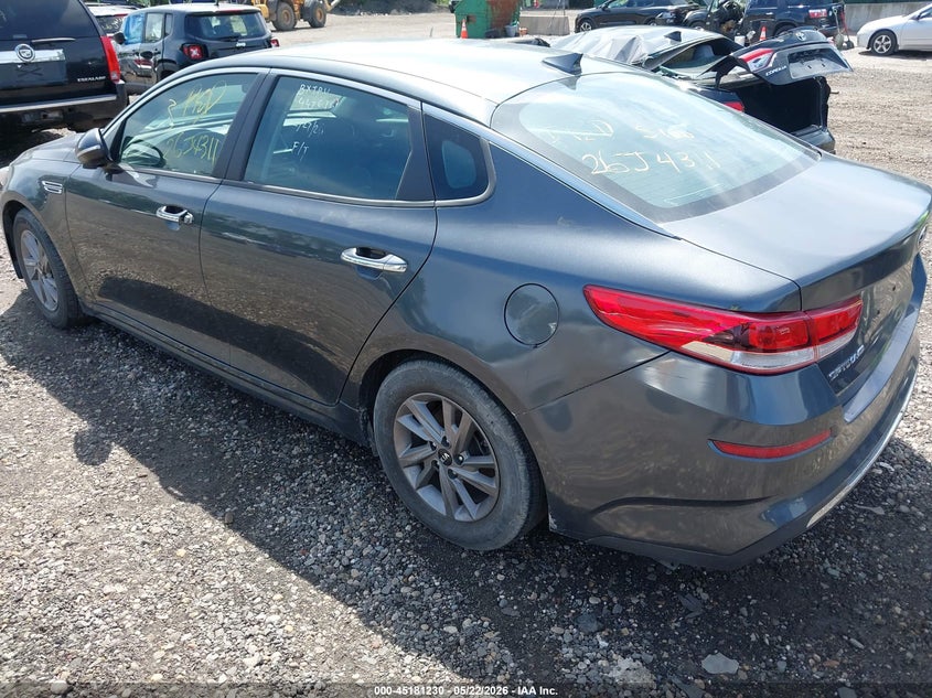 2020 Kia Optima VIN 5XXGT4L35LG426854 IAAI salvage auction — FRONT & REAR, Bill Of Sale (New York), sold $300 on 2026-07-21 (photo 3)