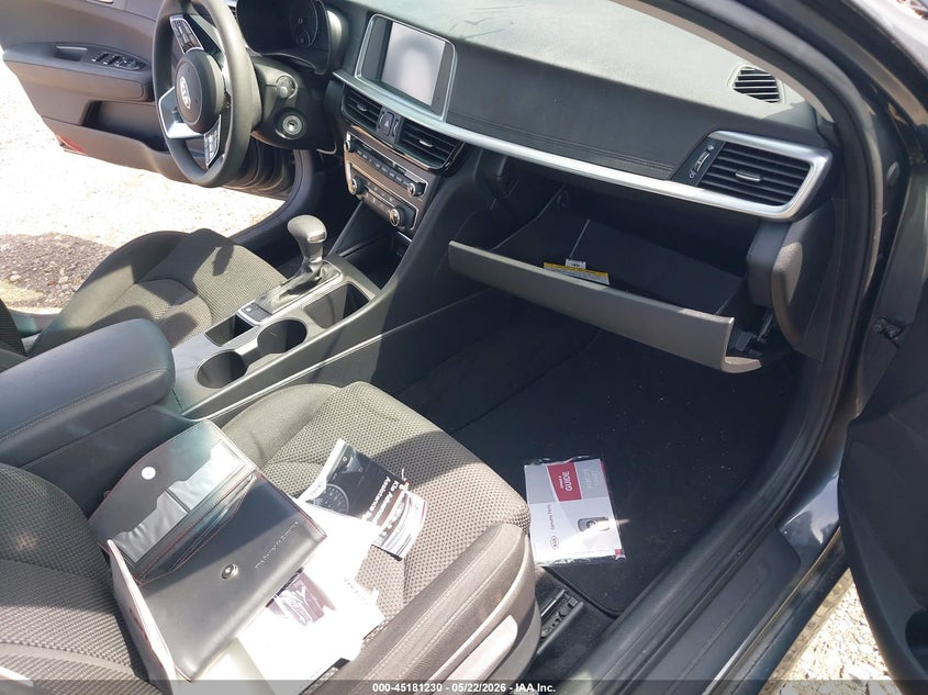 2020 Kia Optima VIN 5XXGT4L35LG426854 IAAI salvage auction — FRONT & REAR, Bill Of Sale (New York), sold $300 on 2026-07-21 (photo 5)