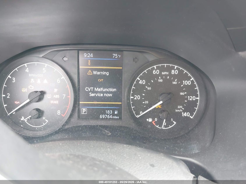 2022 Nissan Altima VIN 1N4BL4BV8NN417625 IAAI salvage auction — LEFT SIDE, Salvage Title, sold $1,850 on 2026-07-27 (photo 7)
