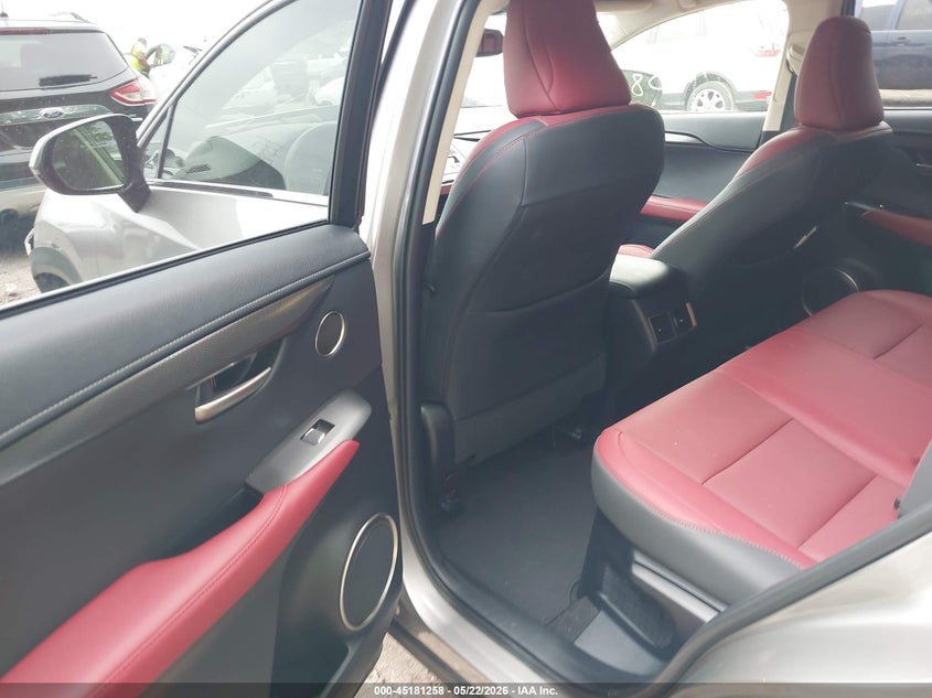 2021 Lexus Nx VIN JTJDARDZ2M2258619 IAAI salvage auction — FRONT END, Salvage (Indiana), sold $12,600 on 2026-07-08 (photo 8)
