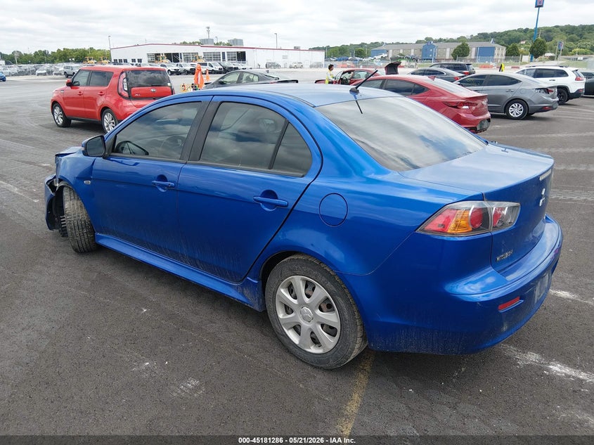 2015 Mitsubishi Lancer VIN JA32U2FU0FU015049 IAAI salvage auction — LEFT FRONT, Salvage (Illinois), sold $325 on 2026-07-14 (photo 3)