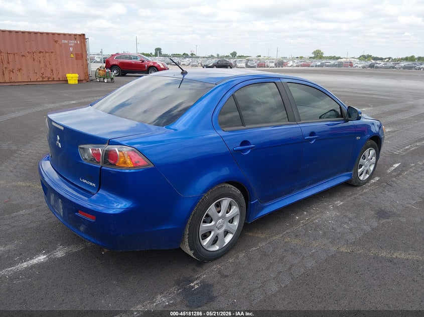 2015 Mitsubishi Lancer VIN JA32U2FU0FU015049 IAAI salvage auction — LEFT FRONT, Salvage (Illinois), sold $325 on 2026-07-14 (photo 4)