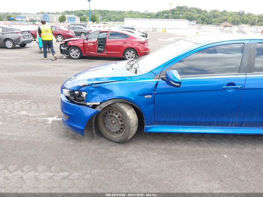 2015 Mitsubishi Lancer VIN JA32U2FU0FU015049 IAAI salvage auction — LEFT FRONT, Salvage (Illinois), sold $325 on 2026-07-14 (photo 6)