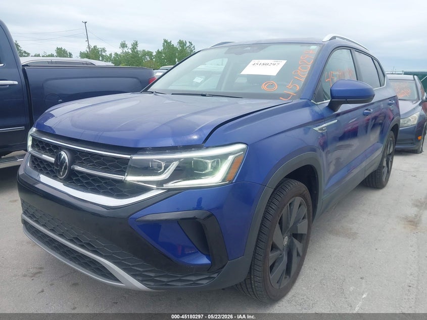 2024 Volkswagen Taos VIN 3VV4X7B24RM065952 IAAI salvage auction — HAIL, Salvage (Ohio), sold $13,100 on 2026-07-14 (photo 2)